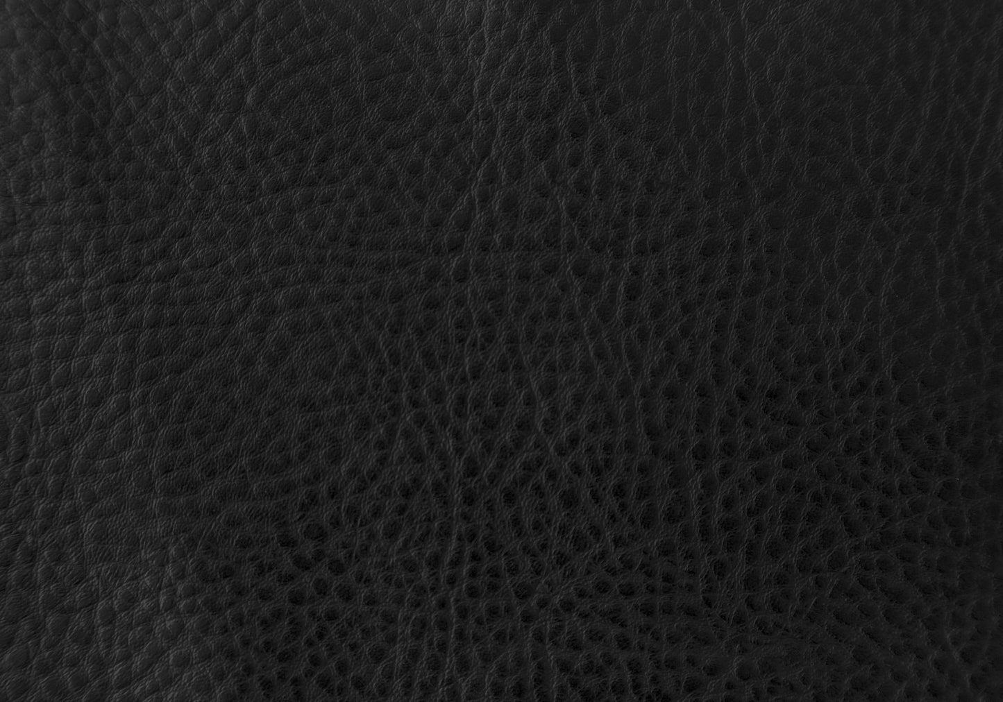 Set of Two Black Upholstered Faux Leather Dining Side Chairs-8