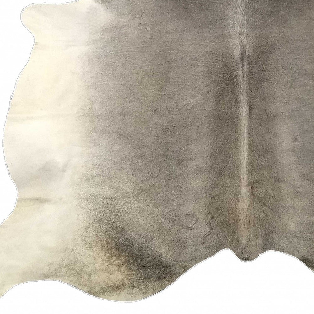 5' X 6' Natural Cowhide Handmade Area Rug-5