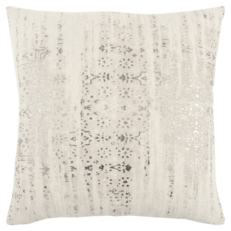 20 X 20 Natural Zippered 100% Cotton Throw Pillow-0