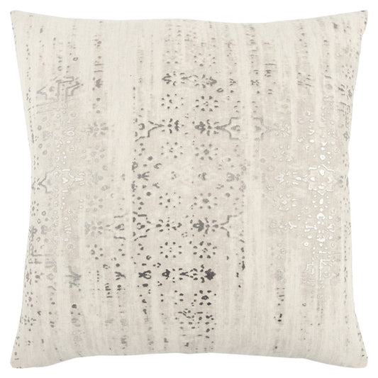 20 X 20 Natural Zippered 100% Cotton Throw Pillow-0