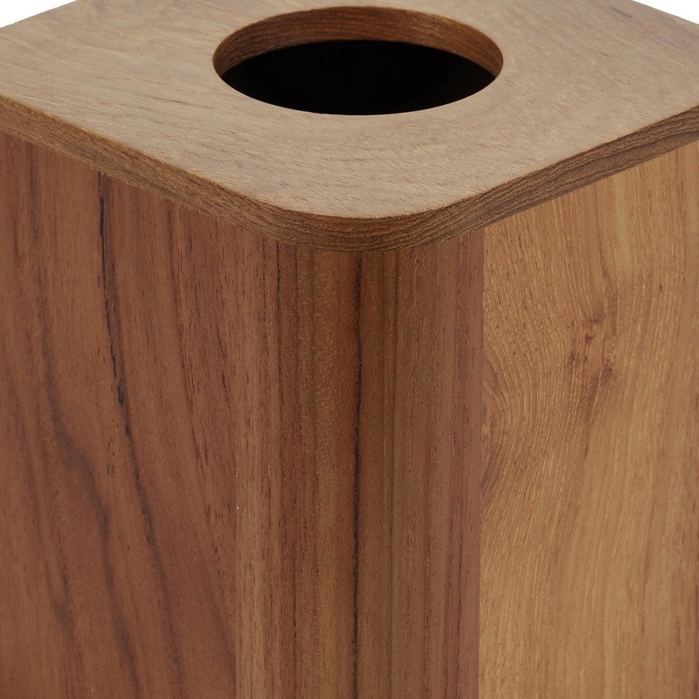 Designer Genuine Teak Tissue Box Cover-5
