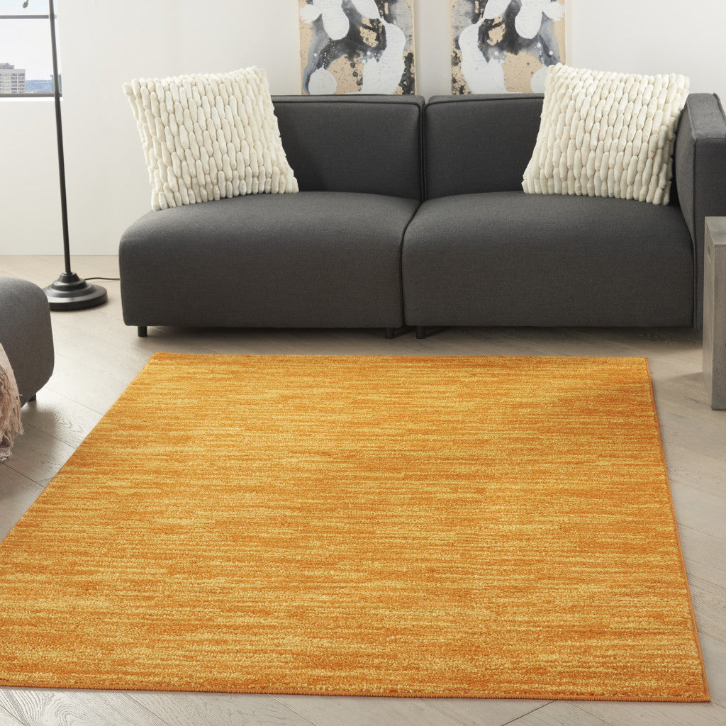 5' X 7' Sunburst Non Skid Indoor Outdoor Area Rug-5