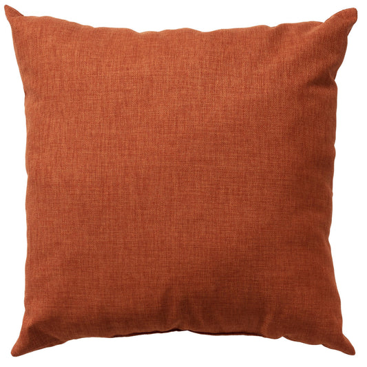 22" Orange Indoor Outdoor Throw Pillow-1