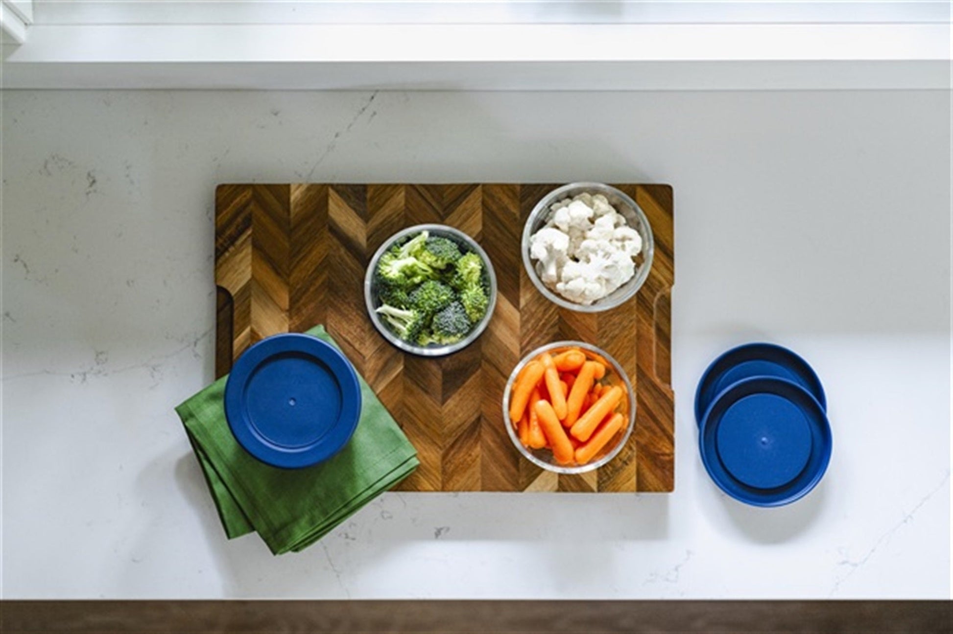 Glass Food Storage Containers - 16 Piece 1 Cup Set (8 Containers + 8 Lids)-3