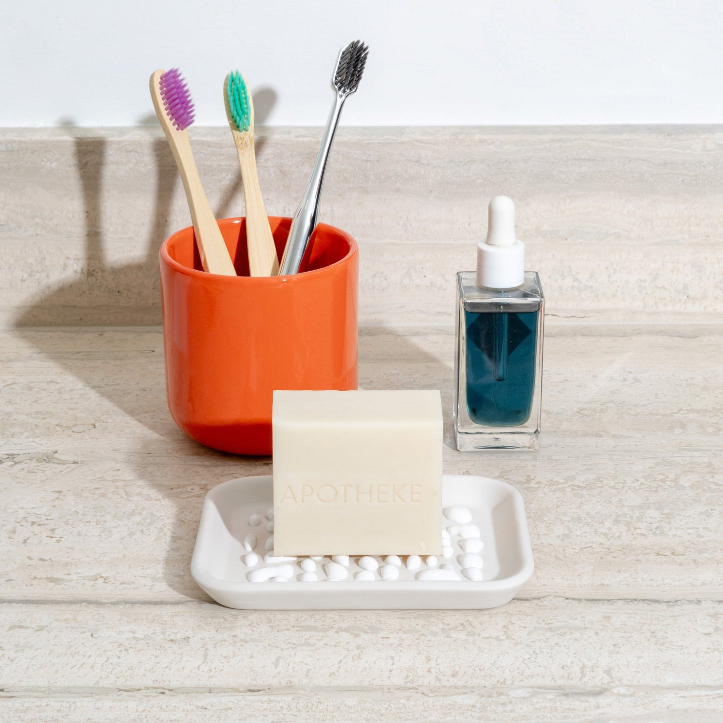 Soap Dish Bundle in Oyster