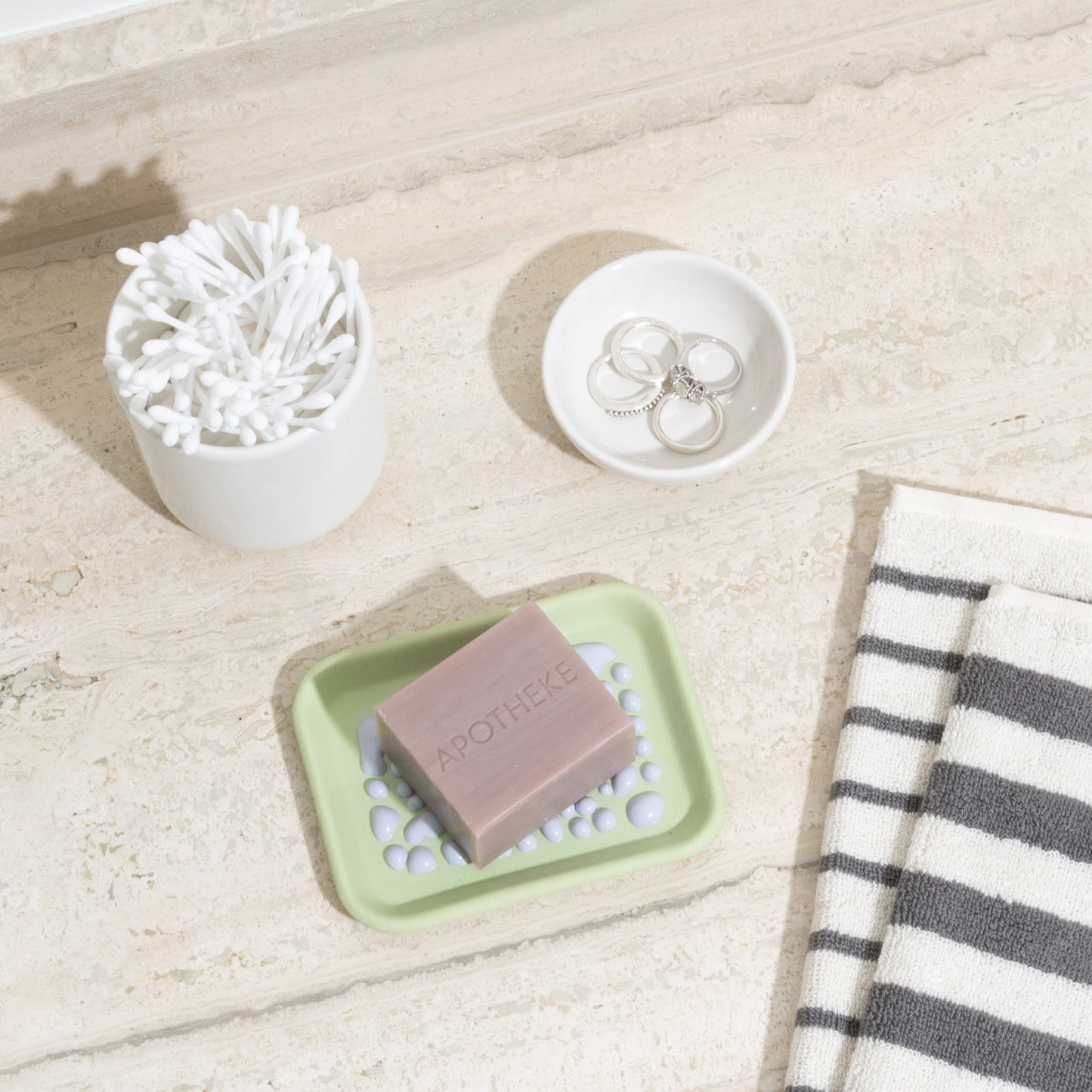 Soap Dish Bundle in Aloe