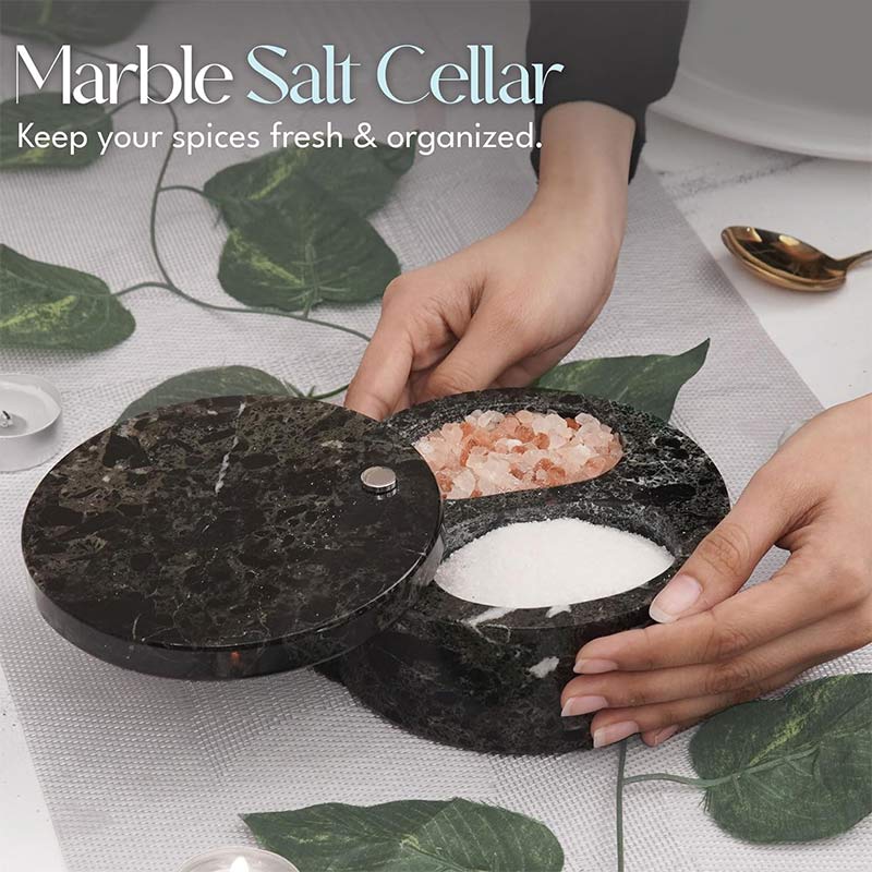 Ideal Salt and Pepper Bowl with two compartments-2