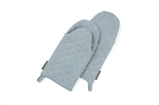 Oven Mitts Set of 2, Premium Cotton Baking Mitts, Heat Resistant for Cooking-0