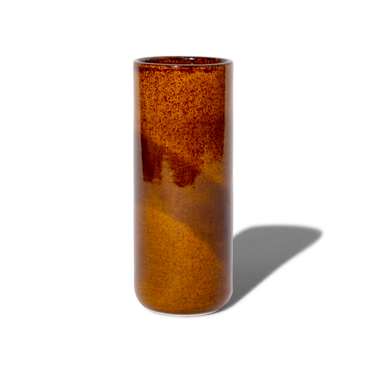 Tall Vase in Tenmoku