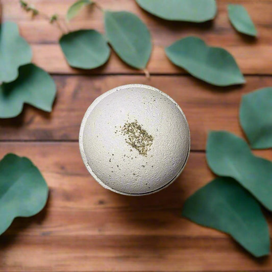 Eucalyptus Essential Oil Bath Bomb