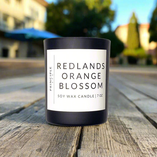 Redlands Orange Blossom Soy Wax Candle