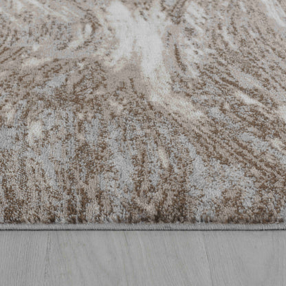 8' X 11' Brown Abstract Area Rug-6