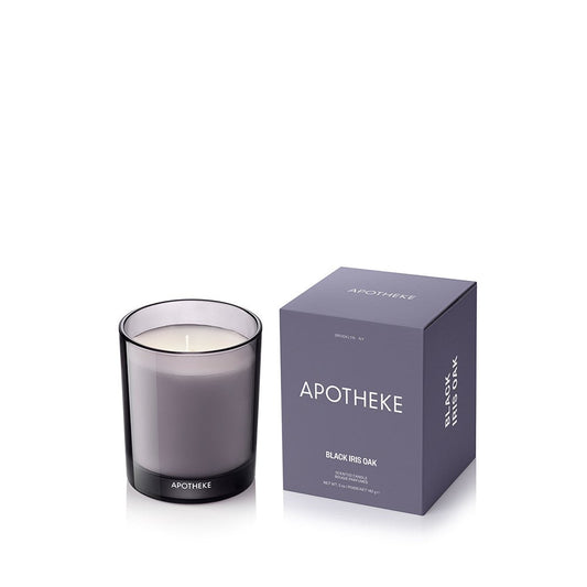 Black Iris Oak Petite Candle