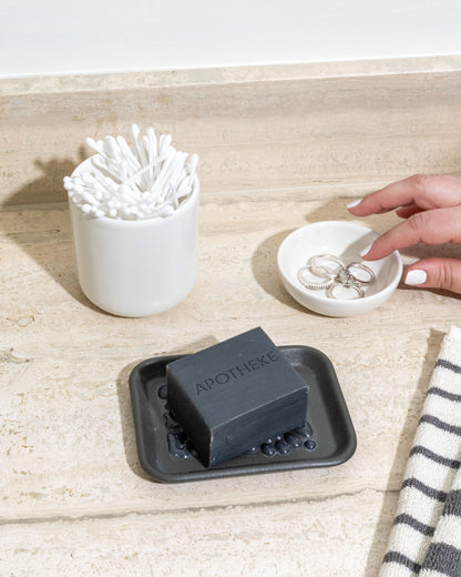 Soap Dish Bundle in Onyx