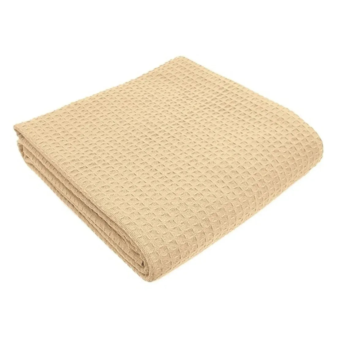 Herringbone & Honeycomb Weave Cotton Thermal Blanket 2 PK-11