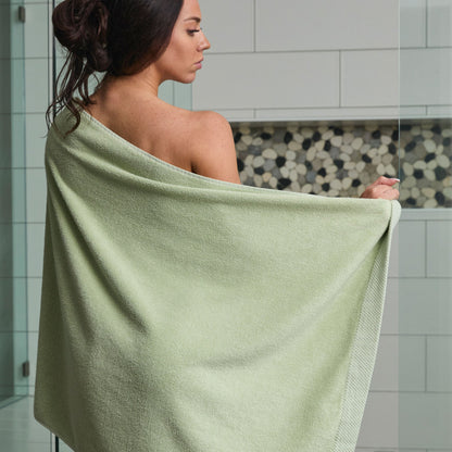 Bamboo Bath Towel - Sage