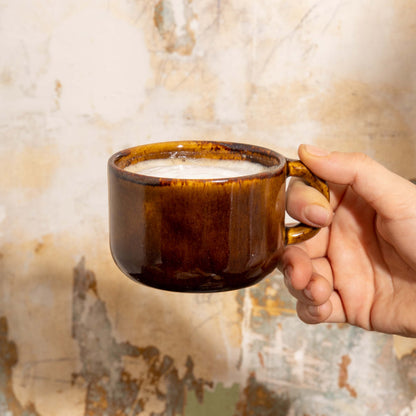 Cappuccino Cup in Tenmoku