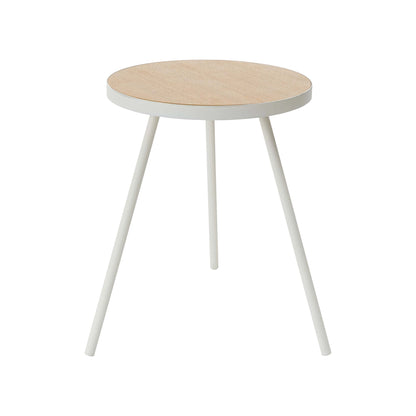 Side Table (20" H)  - Steel + Wood