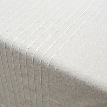 Washed Linen-Cotton Tablecloth- Natural Linen