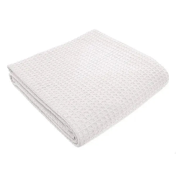 Herringbone & Honeycomb Weave Cotton Thermal Blanket 2 PK-9