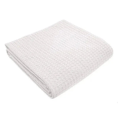 Herringbone & Honeycomb Weave Cotton Thermal Blanket 2 PK-9