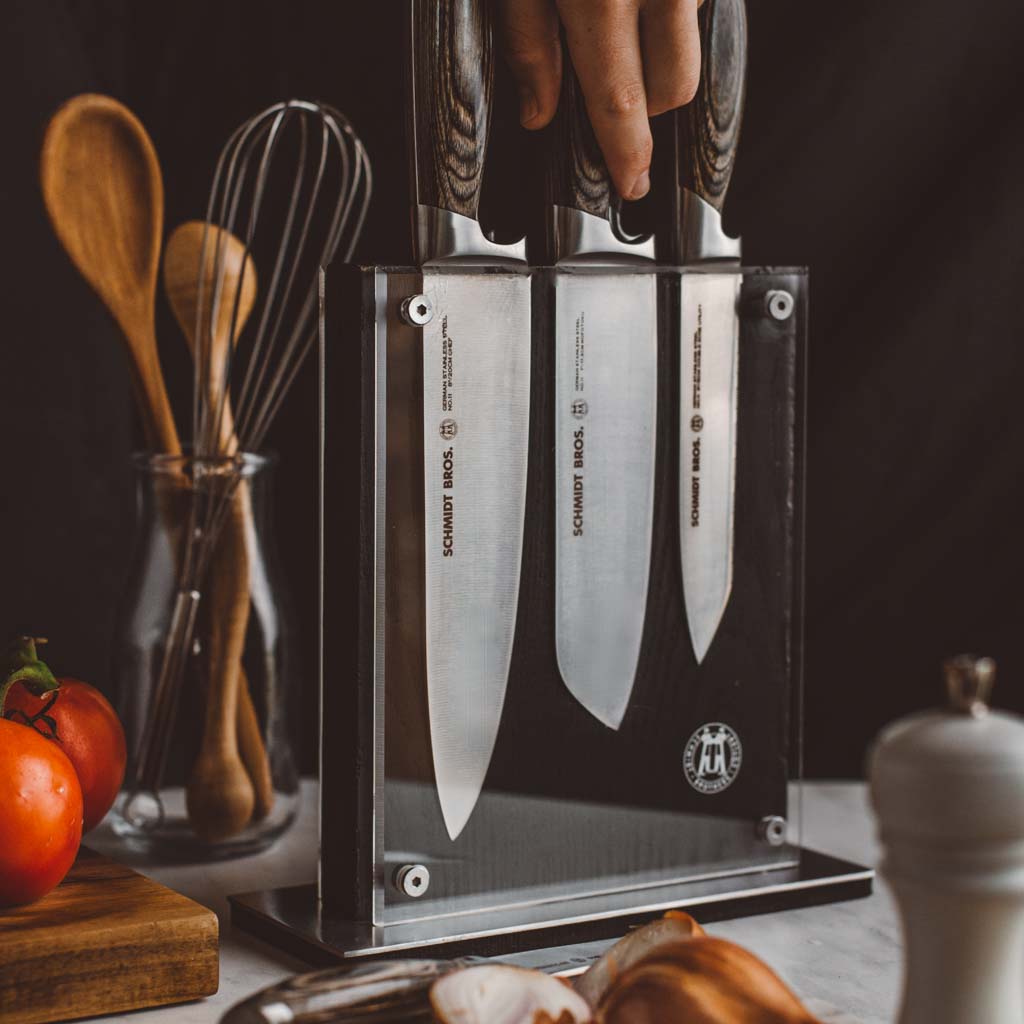 Bonded Ash, 7-Piece Knife Block Set