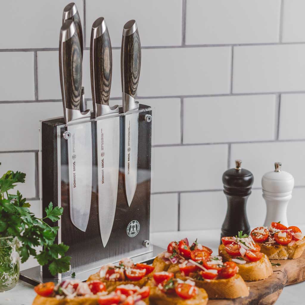 Bonded Ash, 7-Piece Knife Block Set