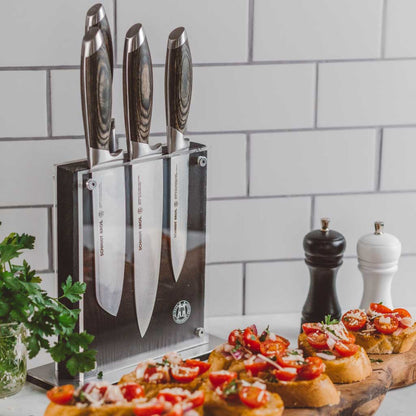 Bonded Ash, 7-Piece Knife Block Set