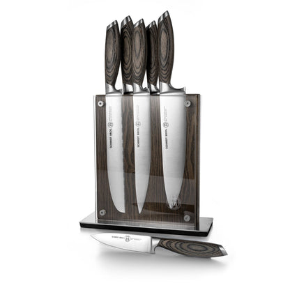 Bonded Ash, 7-Piece Knife Block Set