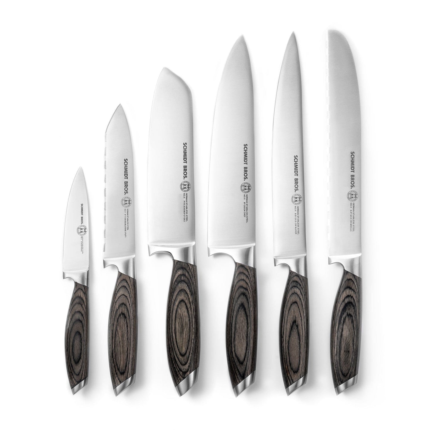 Bonded Ash, 7-Piece Knife Block Set
