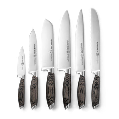 Bonded Ash, 7-Piece Knife Block Set