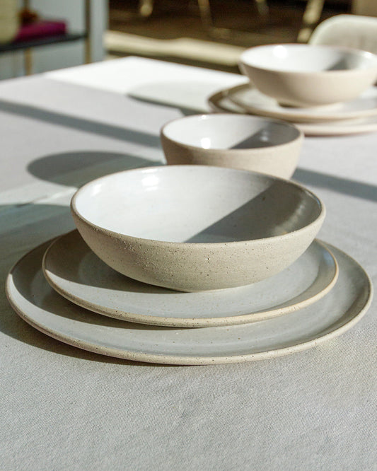Cotto Stone Handmade Salad Bowls