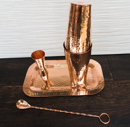 Copper Barman's Set Up